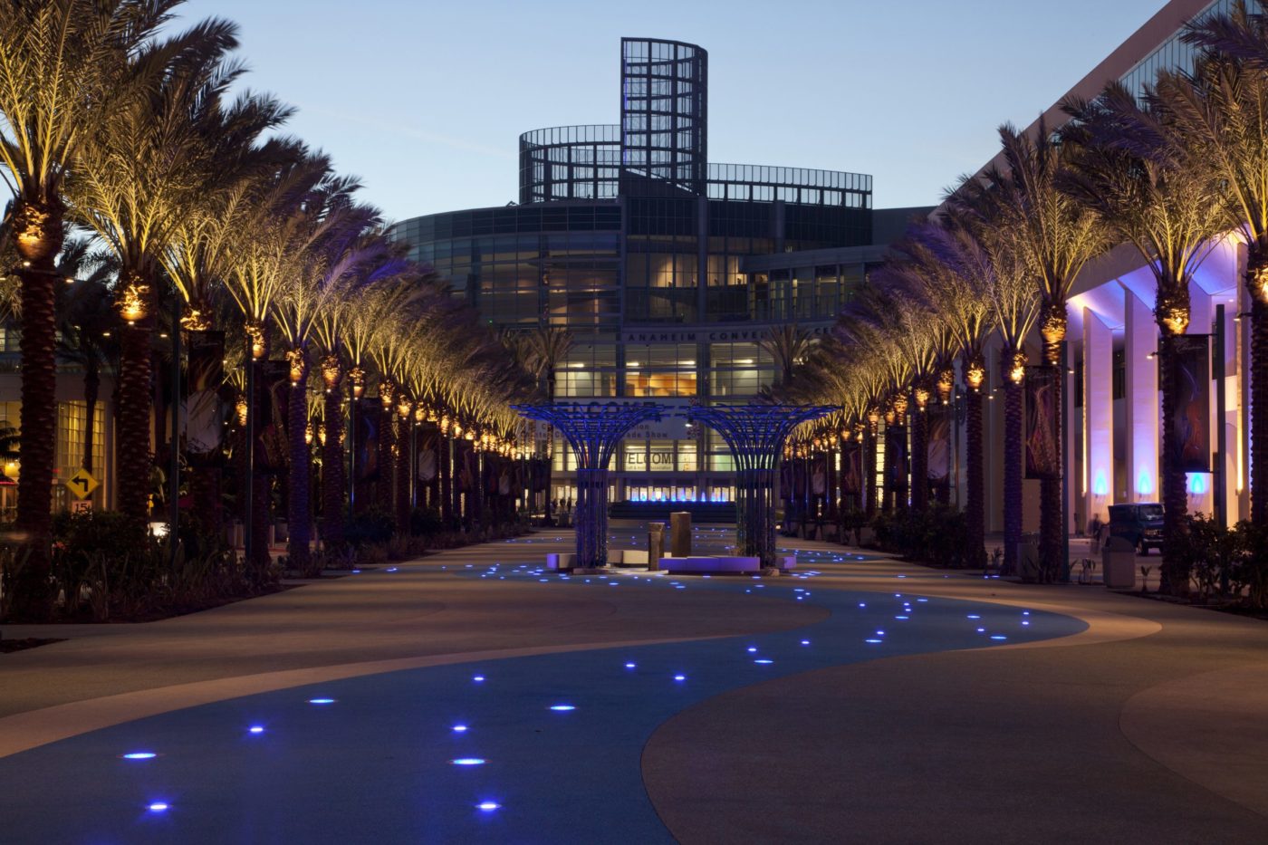 Anaheim Convention Center Grand Plaza Rosendin Electric