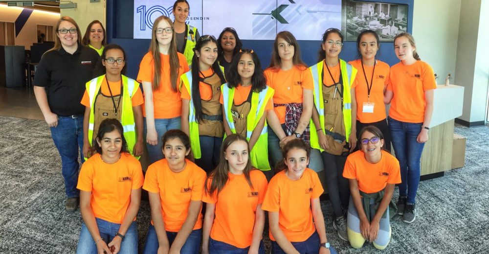 Rosendin Sponsors Construction Camp for Girls