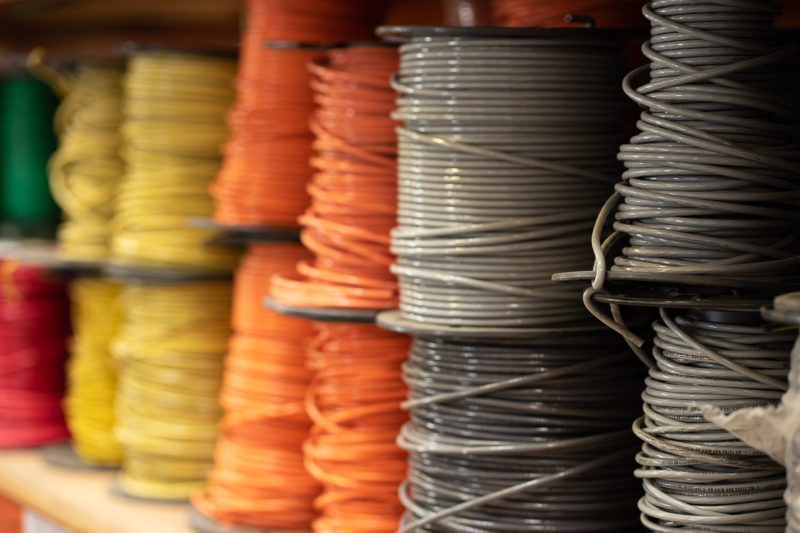 wire spools