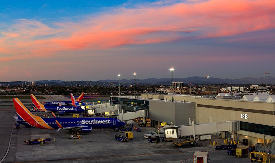 Southwest Airlines Terminal 1 at LAX