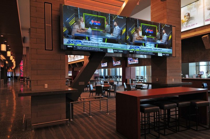 Los Angeles Memorial Coliseum at USC interior