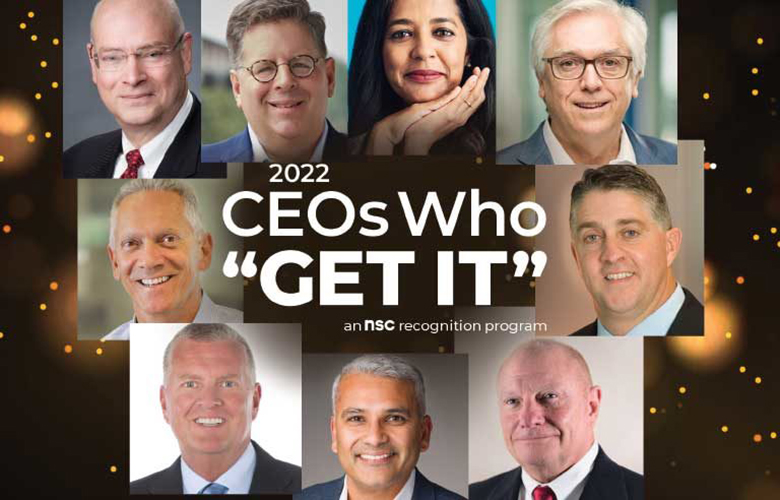 Collage of CEOs