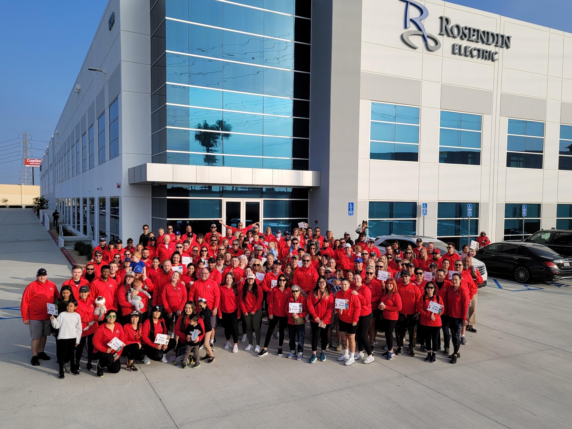 Photo of workers from 2022 Orange County Heart and Stroke Walk